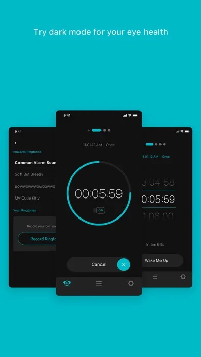 Ảnh chụp màn hình của Koalarm - Simple & Easy Alarm