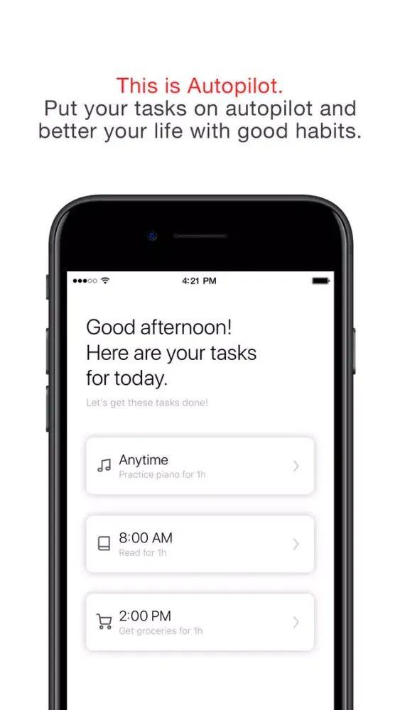 Autopilot: The Routine Manager Screenshots