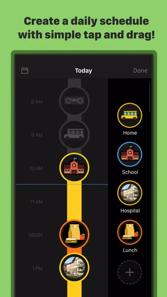 Todo Visual Schedule سکرین شاٹس