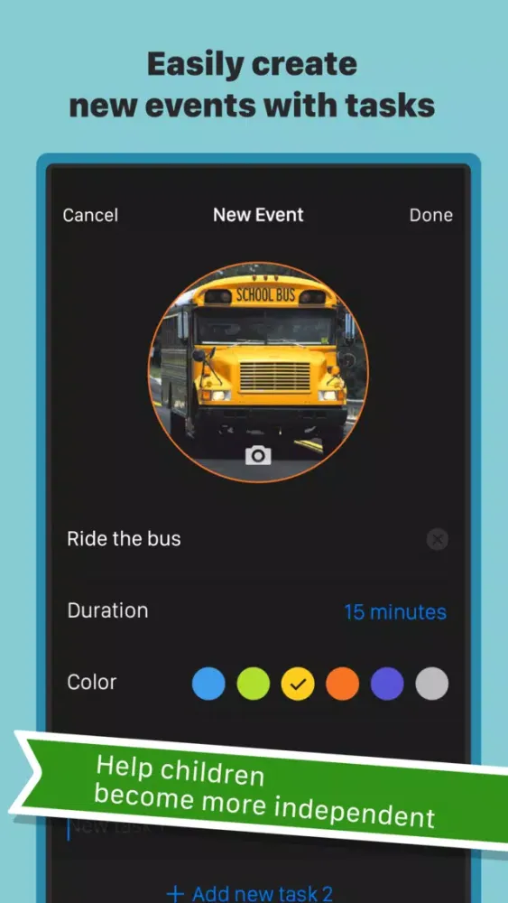 Todo Visual Schedule سکرین شاٹس