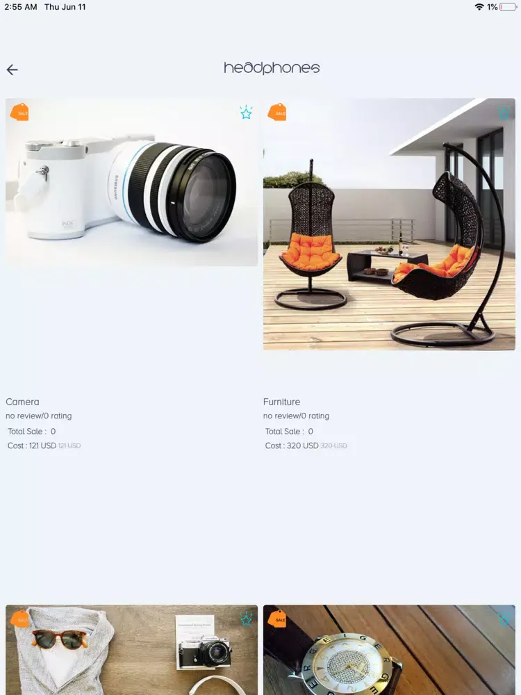 WooFlux Store iPad  سکرین شاٹس