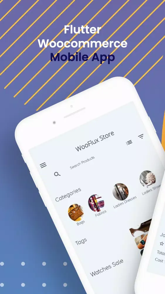 WooFlux Store سکرین شاٹس