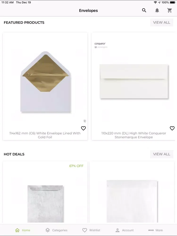 Envelopes iPad  스크린샷
