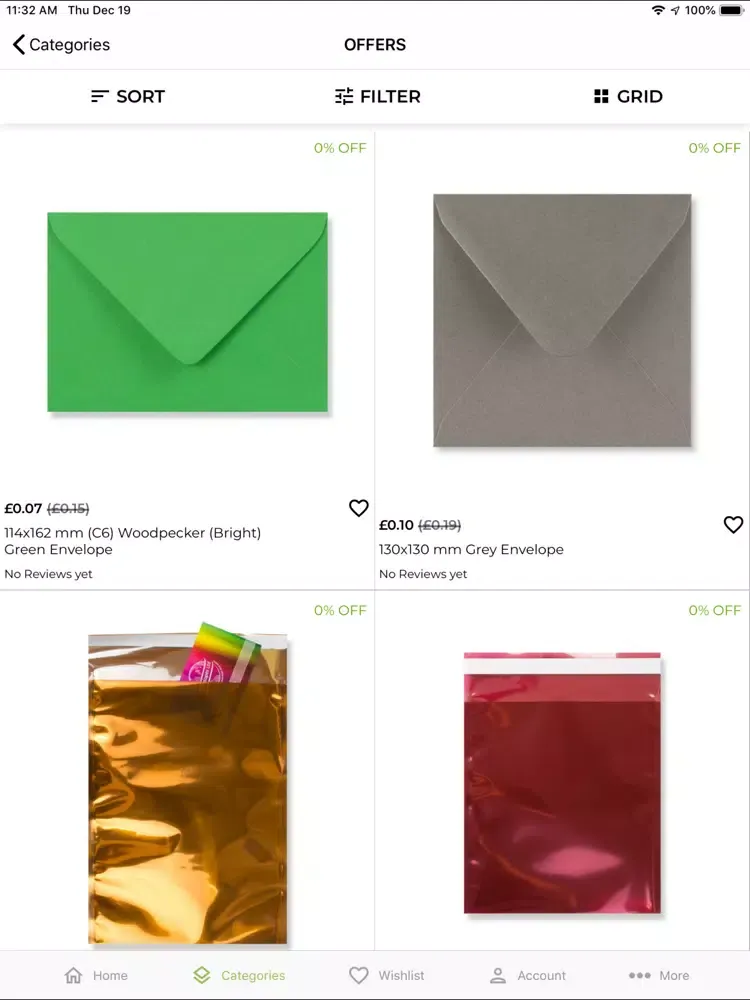 Envelopes iPad  스크린샷