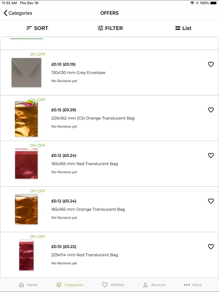 Envelopes iPad  스크린샷