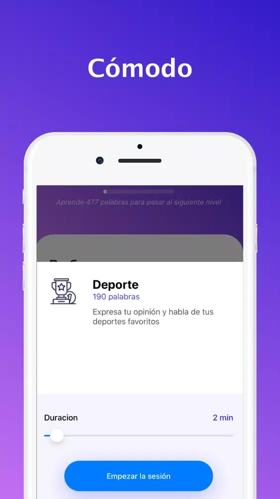 Zrzuty ekranu Inglés Acelerado