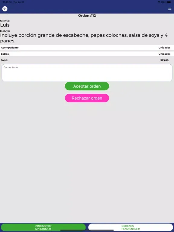 Envia2Go Comercio Afiliado iPad  स्क्रीनशॉट