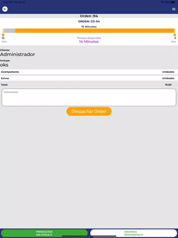 Envia2Go Comercio Afiliado iPad  स्क्रीनशॉट