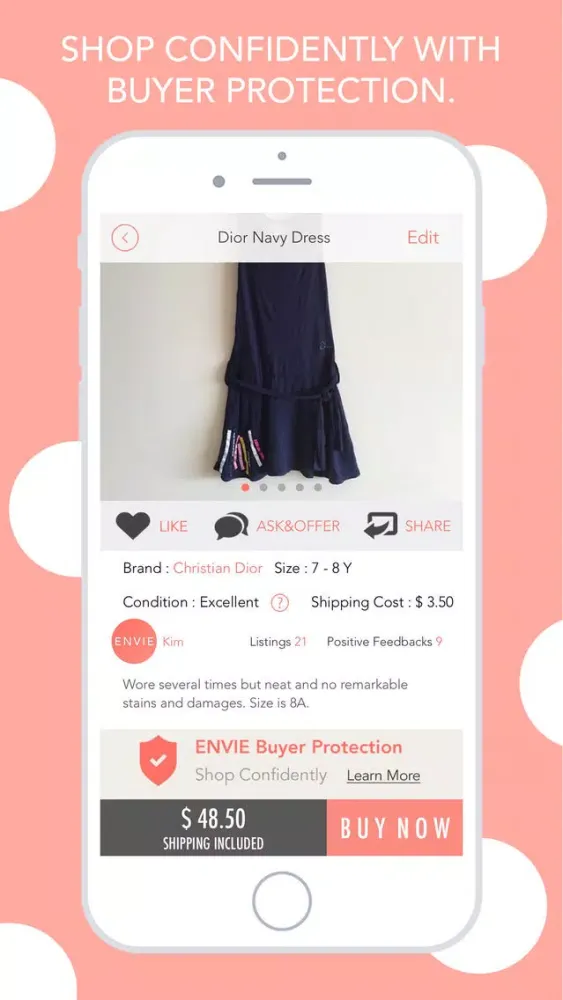 ENVIE - Buy&Sell Kids Fashion Screenshots