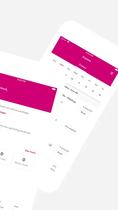Envie Fitness Meridian Screenshots