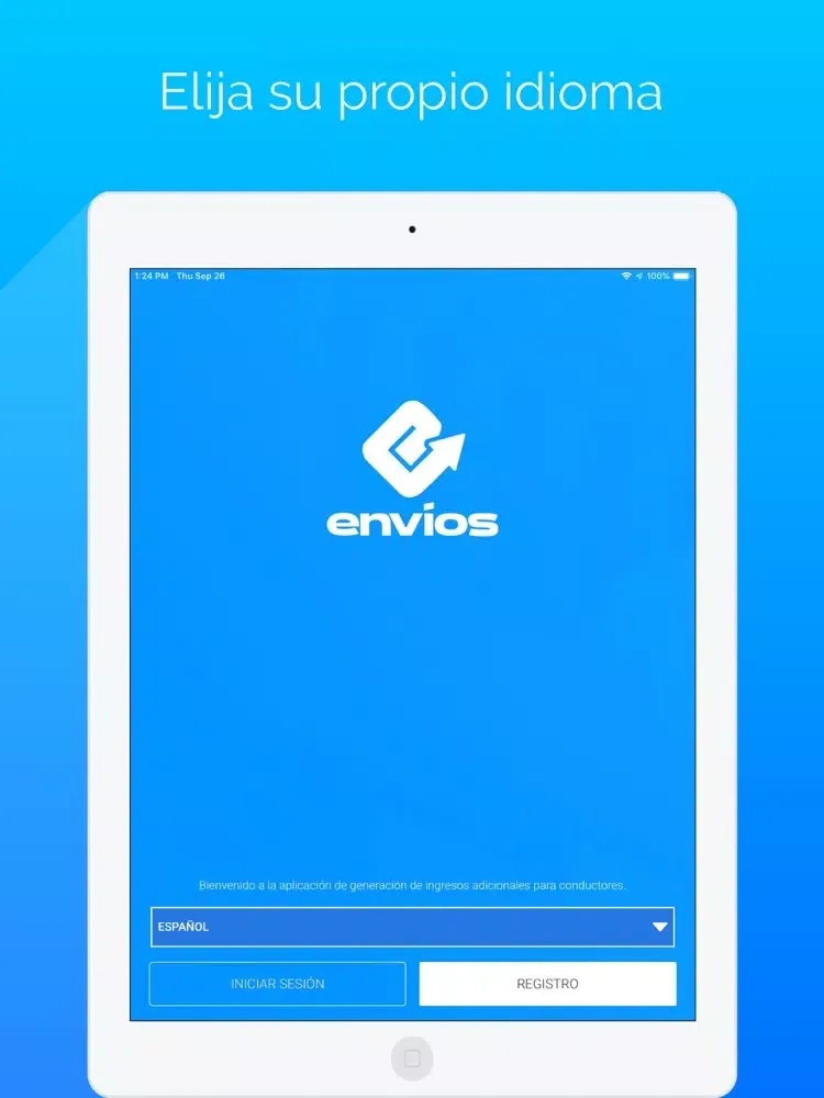 ภาพหน้าจอของ envíos – Conductor iPad 