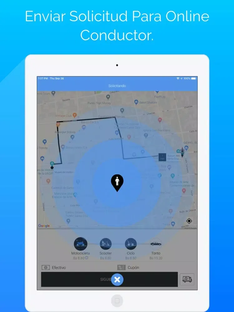 Скриншоты envíos iPad 
