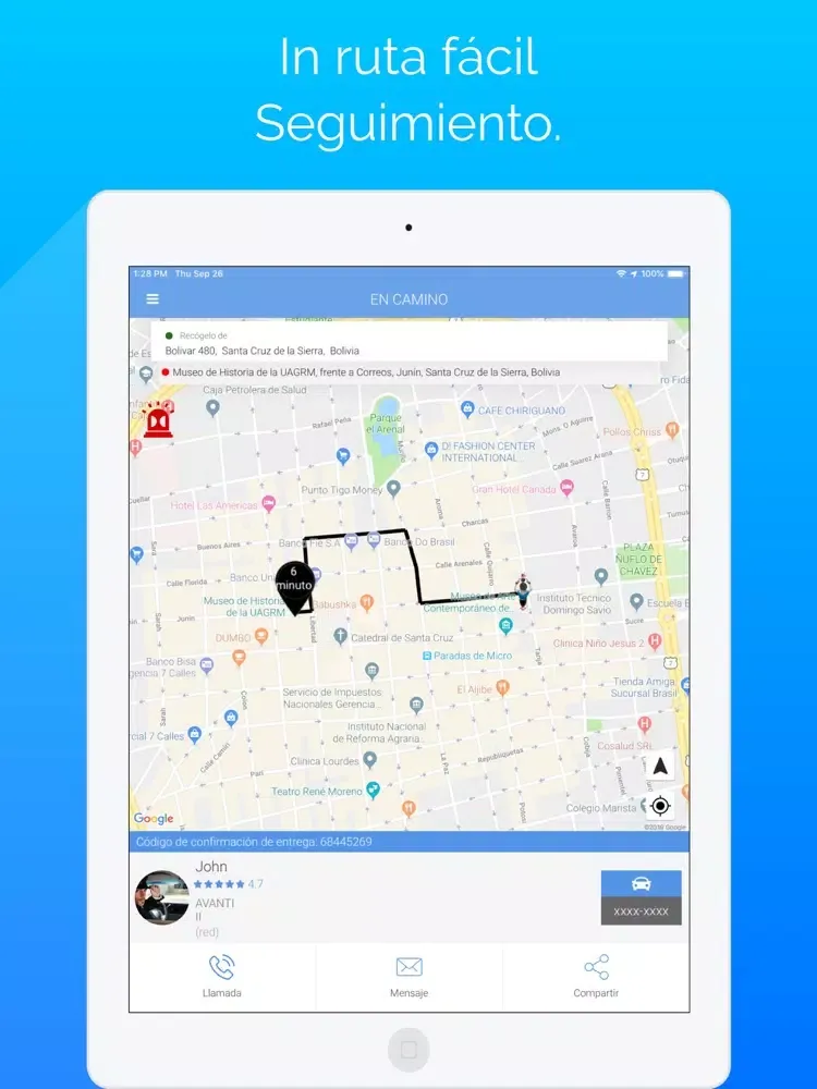 Скриншоты envíos iPad 