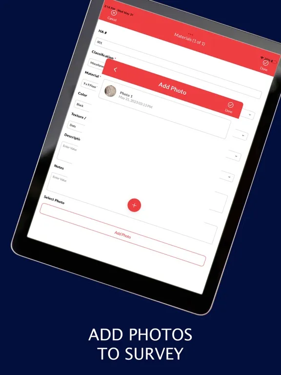 Скриншоты EMSL Analytical iPad 