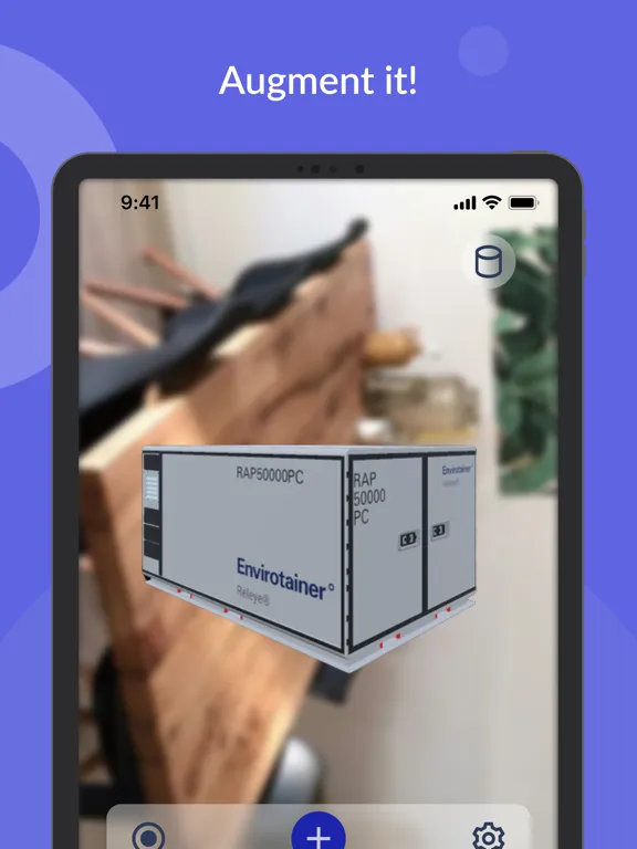 Ảnh chụp màn hình của Envirotainer AB iPad 