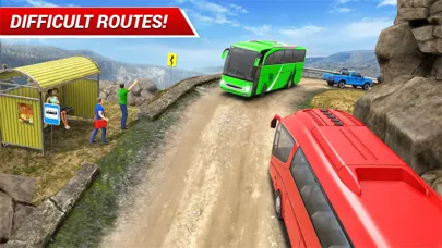 ภาพหน้าจอของ Offroad City Bus Simulator 3D