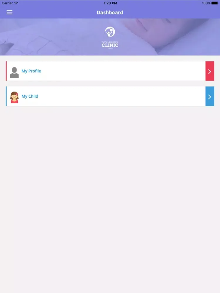 Screenshot di The Children Clinic iPad 
