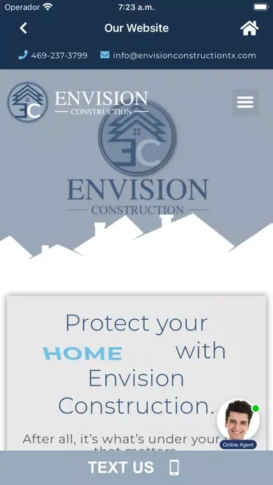 Captures d'écran de Envision Construction