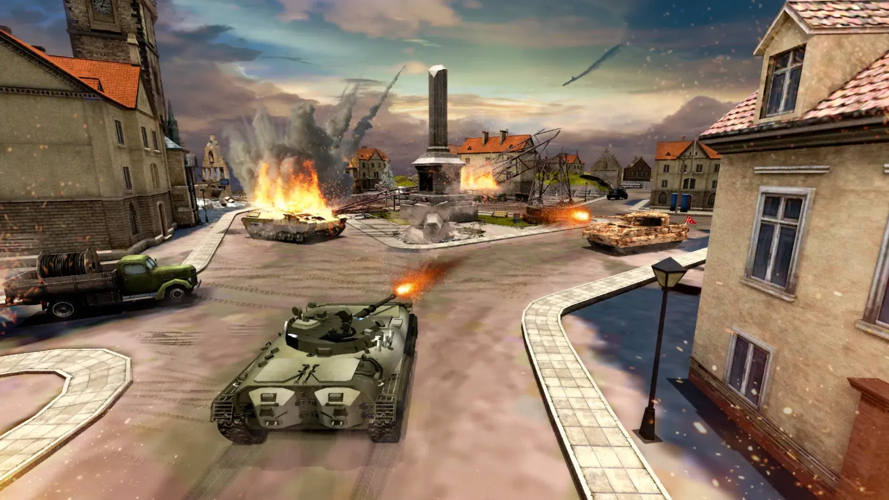 Tank Battle Army Games 2023 스크린샷