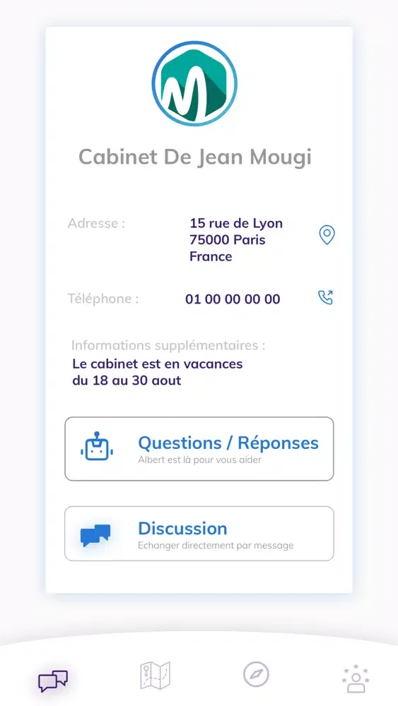 Captures d'écran de Loum - Suivez votre traitement