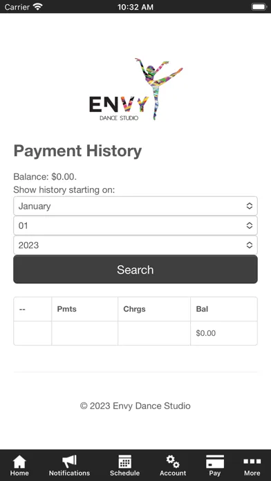 Envy Dance Studio Screenshots
