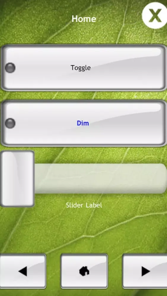 Tangkapan layar eControl