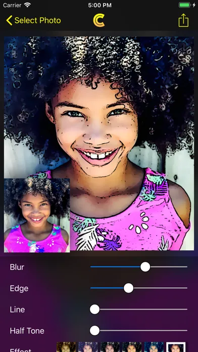 ภาพหน้าจอของ Cartoonize - Cartoon Photo Fx