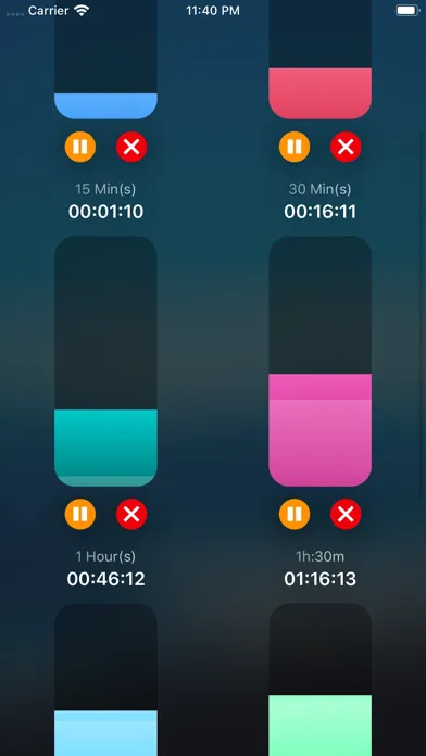 Скриншоты Widget Timer - 8 Concurrent