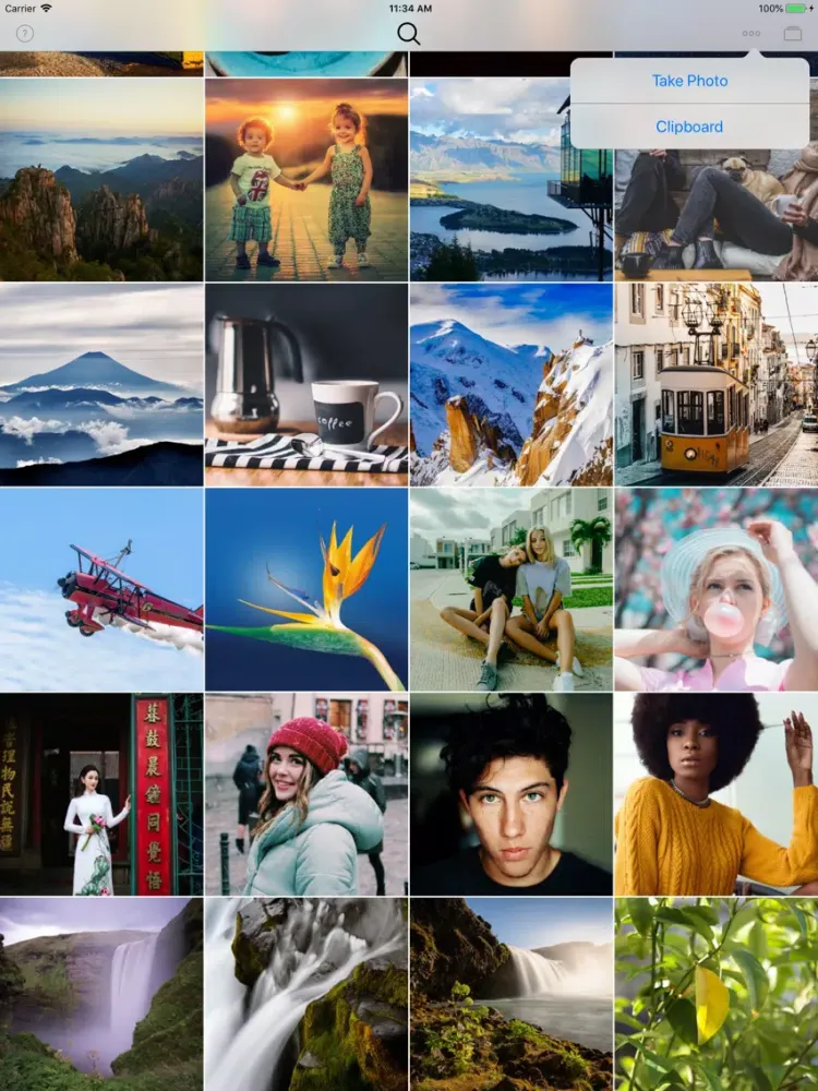 Tangkapan skrin Reverse Image Search by Image iPad 
