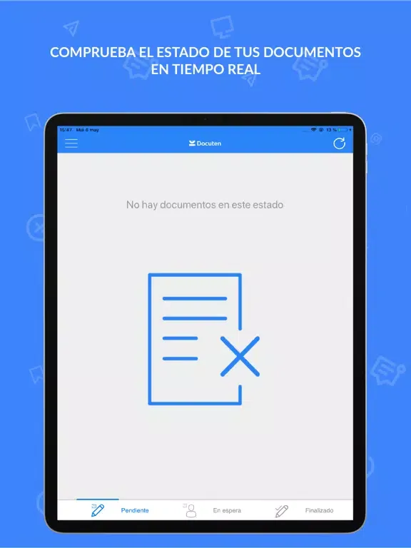 Docuten: Firma electrónica iPad  स्क्रीनशॉट