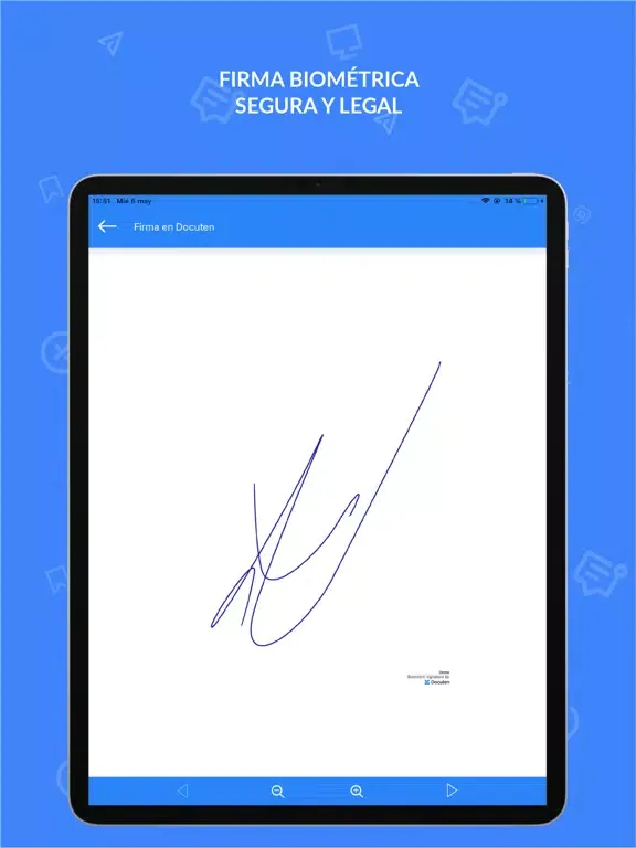 Docuten: Firma electrónica iPad  स्क्रीनशॉट