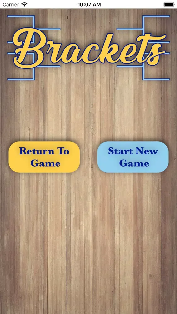 Brackets - For Game Night Screenshots
