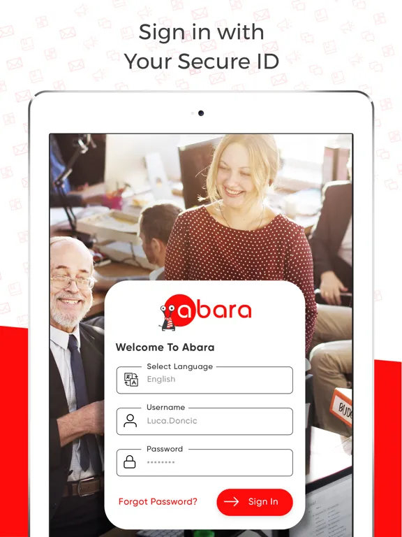Capturas de pantalla de Abara LMS iPad 