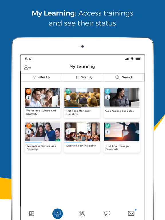 My Learning Hub iPad  স্ক্রিনশট