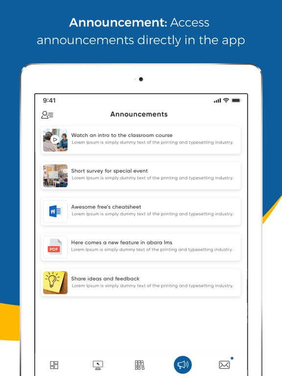 My Learning Hub iPad  স্ক্রিনশট