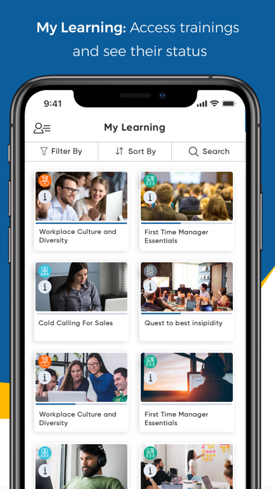 My Learning Hub স্ক্রিনশট