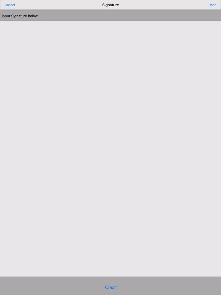 Screenshot di enNote-Sign iPad 