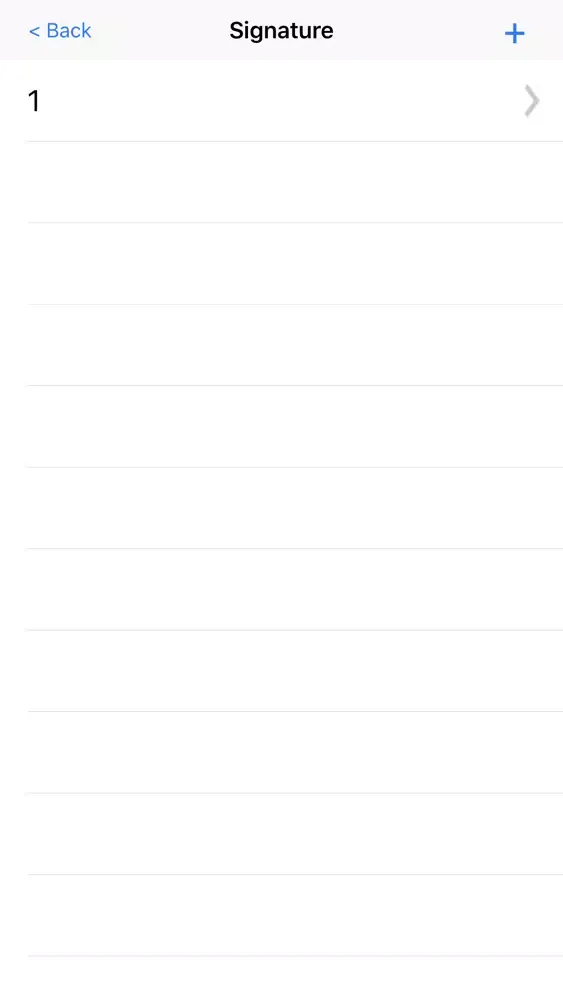 Screenshot di enNote-Sign