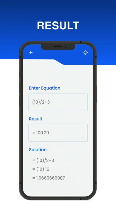 Order of Operations Calculator স্ক্রিনশট