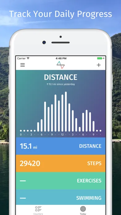 Tangkapan layar Results Activity Tracker