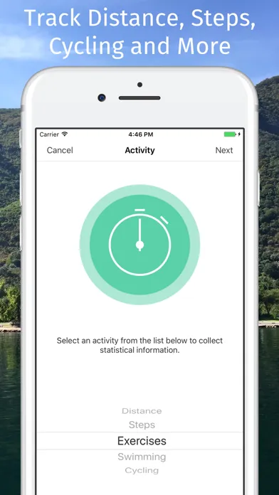 Tangkapan layar Results Activity Tracker