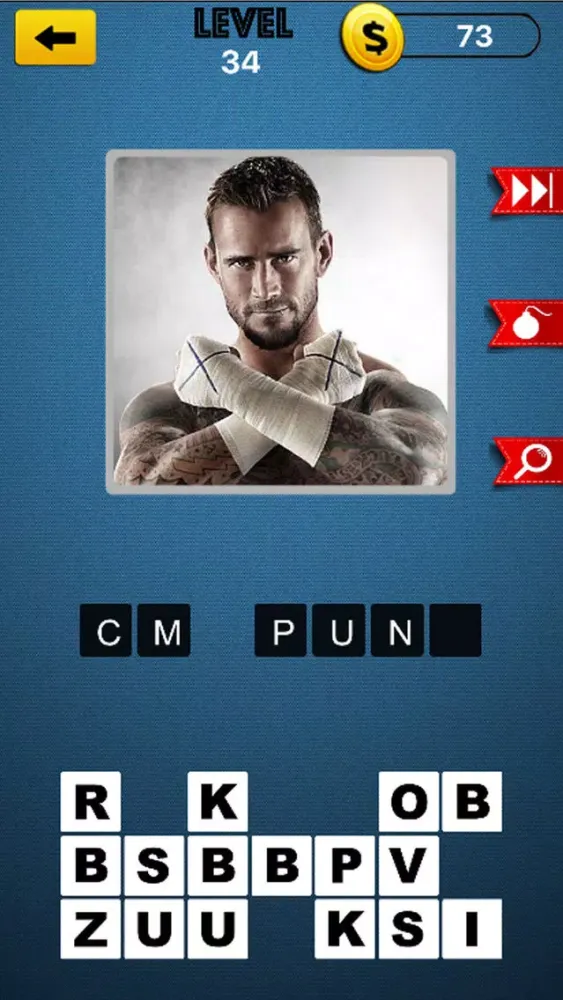 Capturas de tela do Wrestling Legend Trivia - Guess Ultimate Wrestler