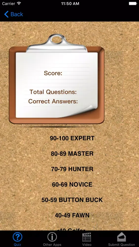 Deer Quiz سکرین شاٹس