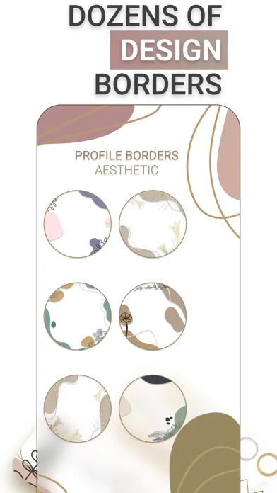 Captures d'écran de Profile Picture Border Maker