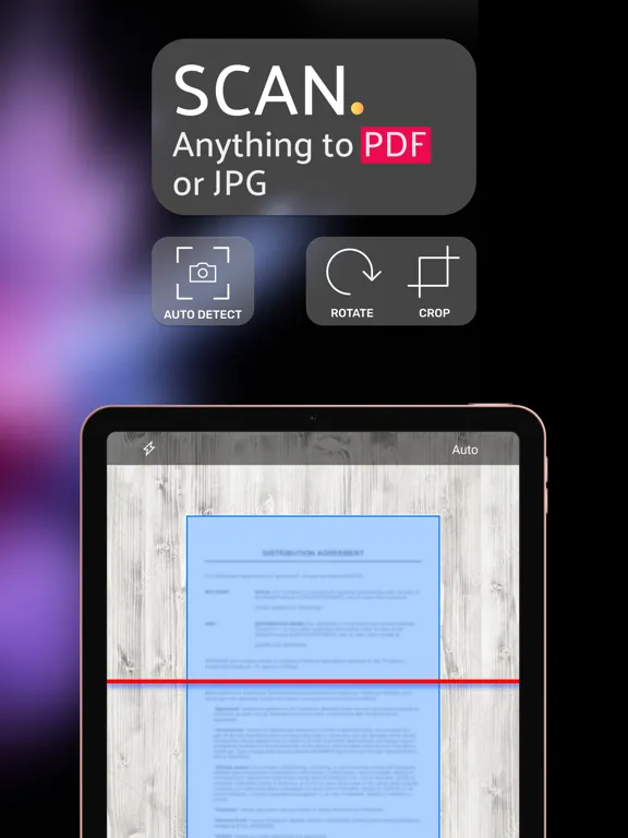 Screenshot di Scanner PDF－ID Scan Sign Print iPad 