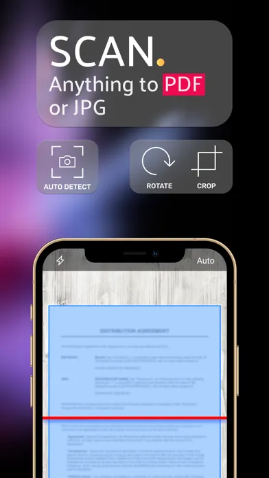 Screenshot di Scanner PDF－ID Scan Sign Print