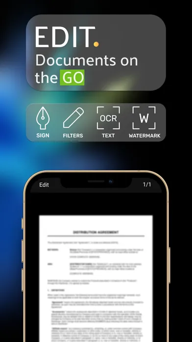 Screenshot di Scanner PDF－ID Scan Sign Print