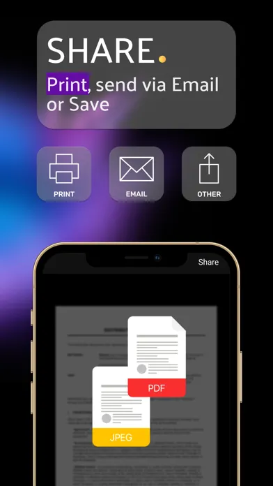 Screenshot di Scanner PDF－ID Scan Sign Print