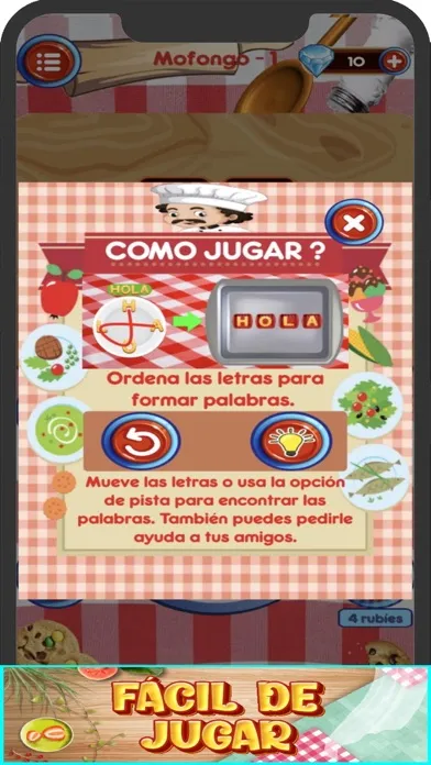 Chef De Palabras سکرین شاٹس