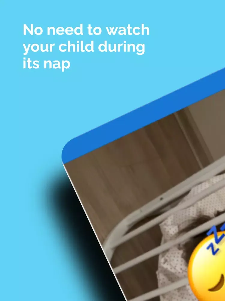 Tangkapan layar AI Smart Baby Monitor iPad 